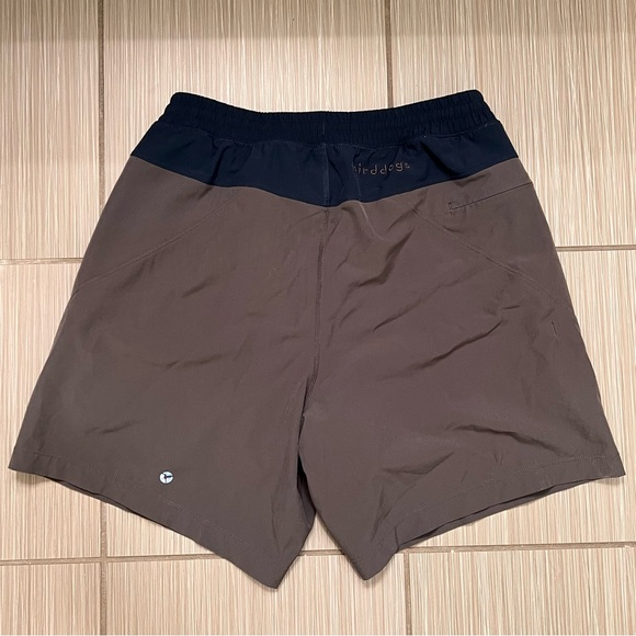 Birddogs Classic Shorts grey gray navy pockets zipper medium athletic athleisure - Picture 10 of 10